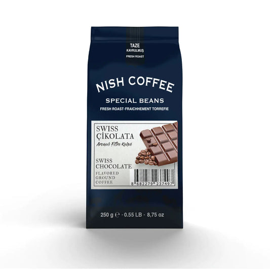 Swiss Chocolate Flavored Filter Coffee 250 Gr